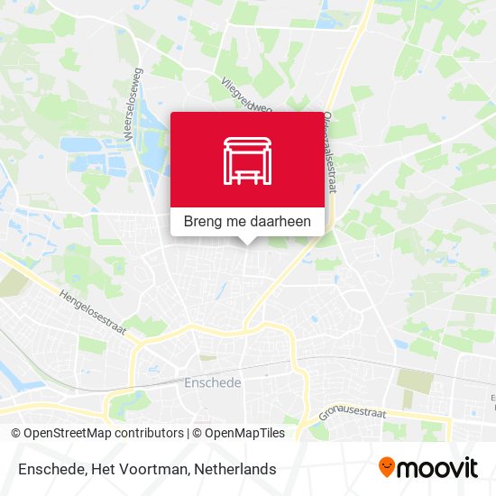 Enschede, Het Voortman kaart