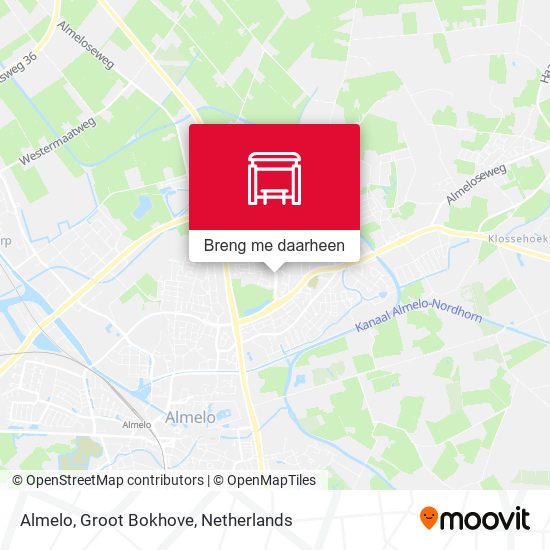 Almelo, Groot Bokhove kaart