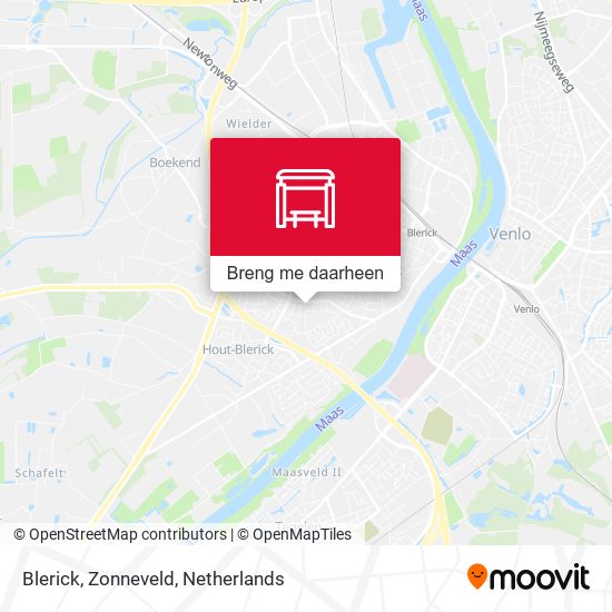 Blerick, Zonneveld kaart