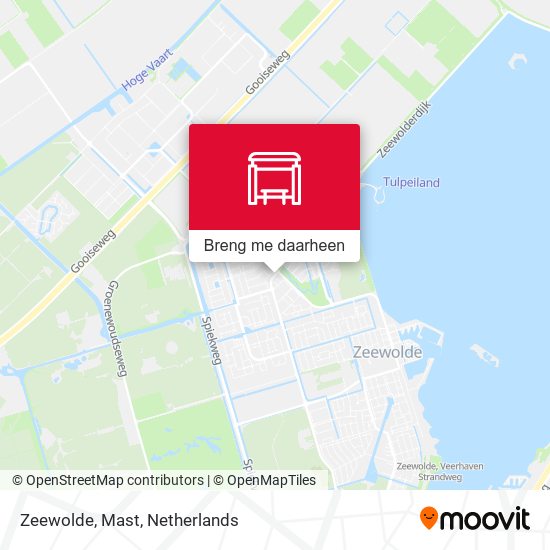 Zeewolde, Mast kaart