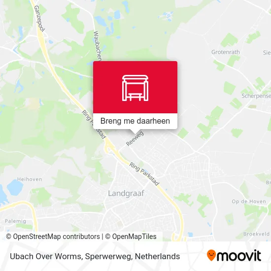 Ubach Over Worms, Sperwerweg kaart