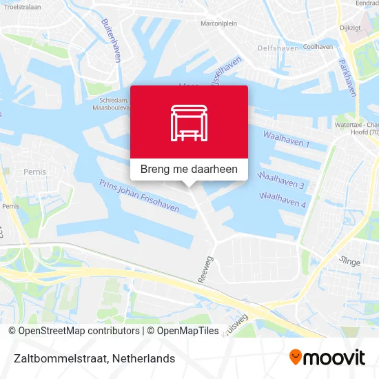 Zaltbommelstraat kaart