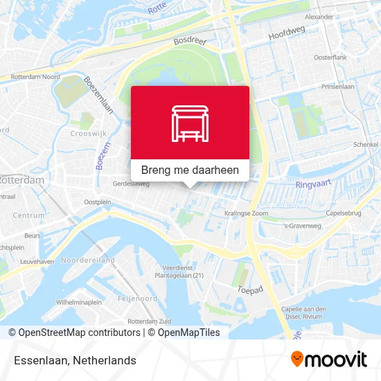 Essenlaan kaart