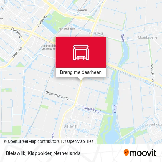 Bleiswijk, Klappolder kaart
