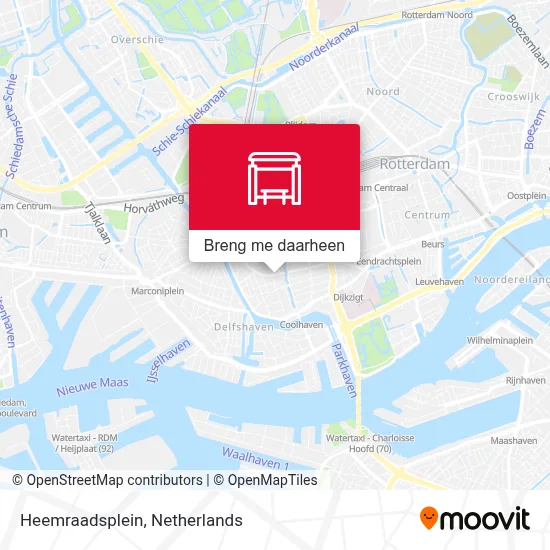 Heemraadsplein kaart