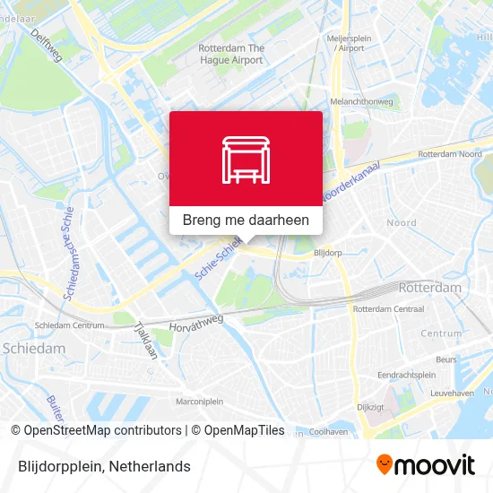 Blijdorpplein kaart