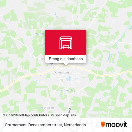 Ootmarsum, Denekamperstraat kaart