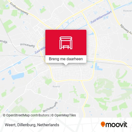 Weert, Dillenburg kaart