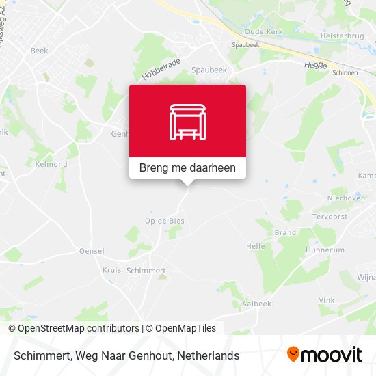 Schimmert, Weg Naar Genhout kaart