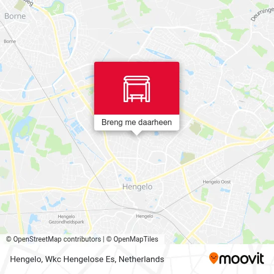 Hengelo, Wkc Hengelose Es kaart