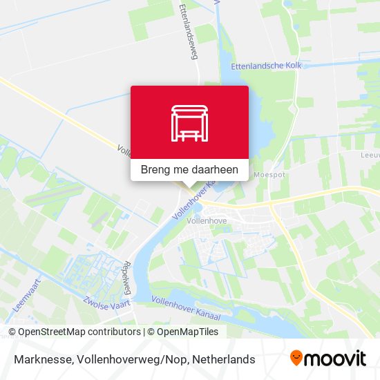 Marknesse, Vollenhoverweg/Nop kaart