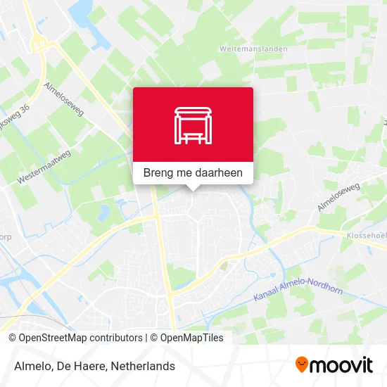 Almelo, De Haere kaart