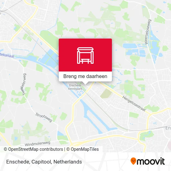 Enschede, Capitool kaart