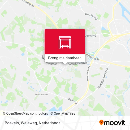 Boekelo, Weleweg kaart