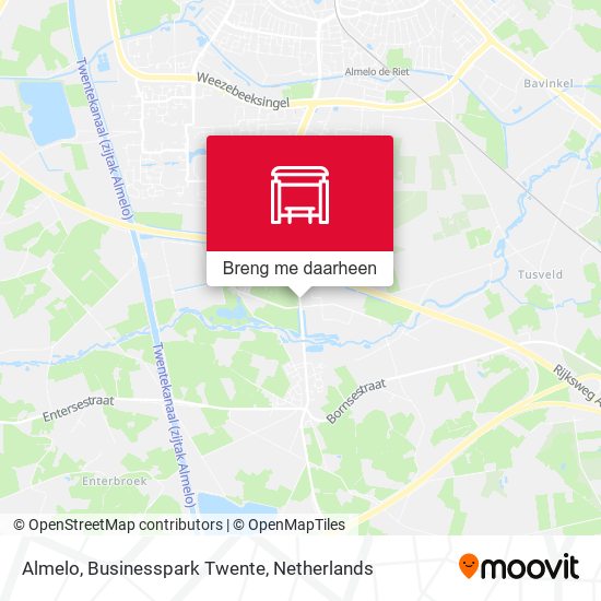Almelo, Businesspark Twente kaart