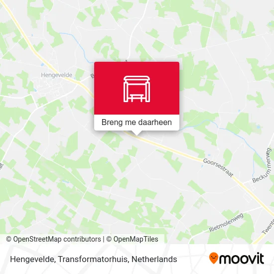 Hengevelde, Transformatorhuis kaart