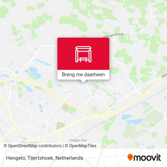 Hengelo, Tijertshoek kaart