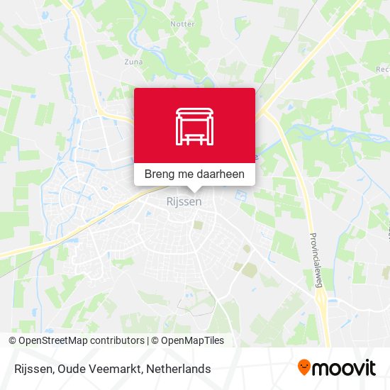 Rijssen, Oude Veemarkt kaart
