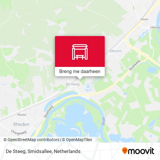 De Steeg, Smidsallee kaart