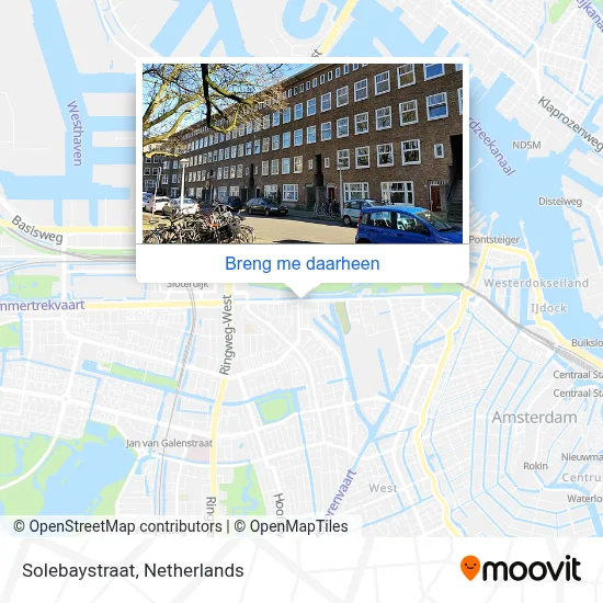Solebaystraat kaart