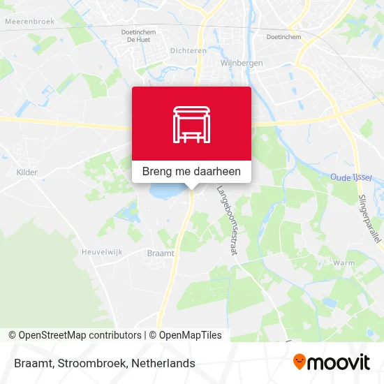 Braamt, Stroombroek kaart