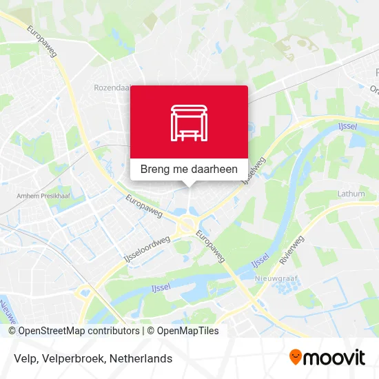 Velp, Velperbroek kaart