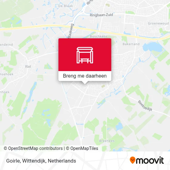 Goirle, Wittendijk kaart