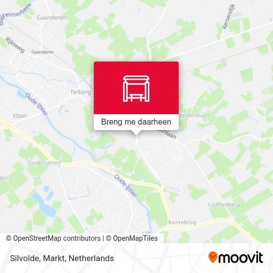 Silvolde, Markt kaart