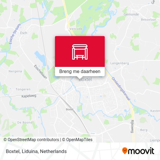 Boxtel, Liduina kaart