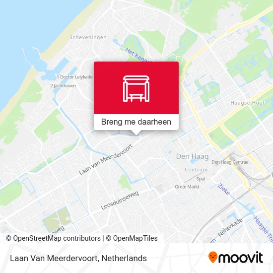 Laan Van Meerdervoort kaart