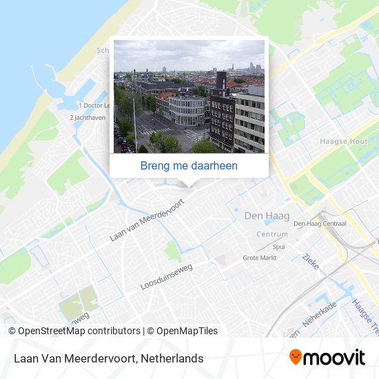 Laan Van Meerdervoort kaart