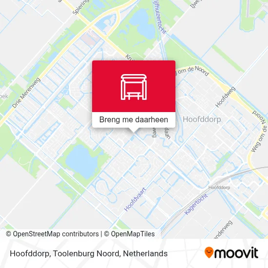 Hoofddorp, Toolenburg Noord kaart