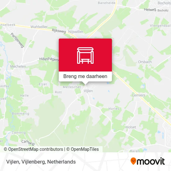 Vijlen, Vijlenberg kaart
