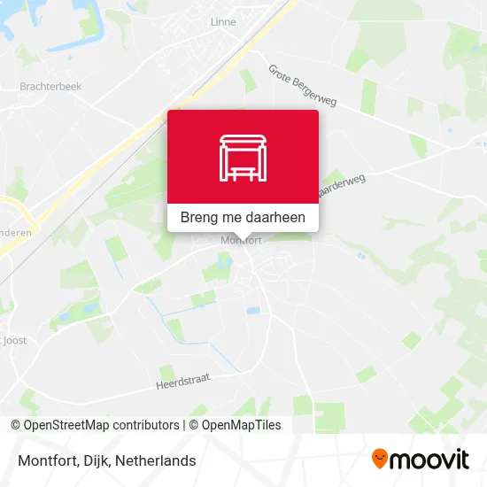 Montfort, Dijk kaart