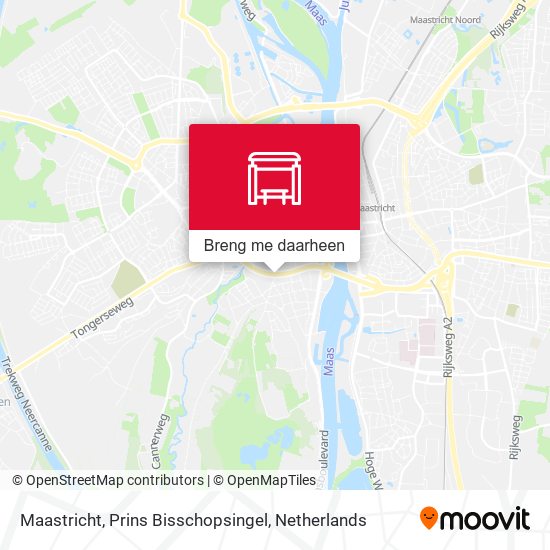 Maastricht, Prins Bisschopsingel kaart