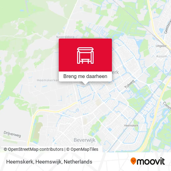 Heemskerk, Heemswijk kaart