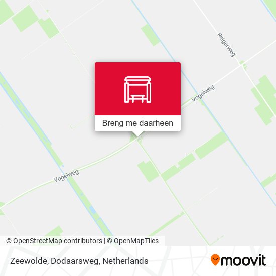 Zeewolde, Dodaarsweg kaart