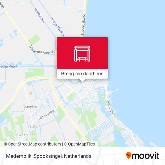 Medemblik, Spooksingel kaart