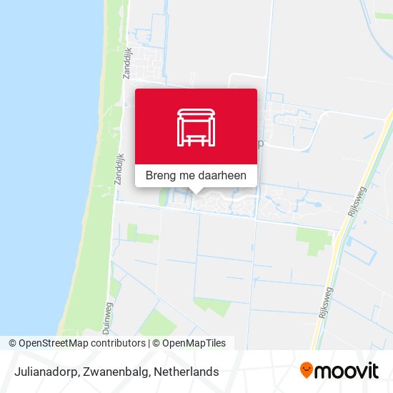Julianadorp, Zwanenbalg kaart