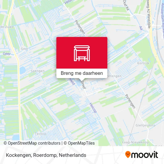 Kockengen, Roerdomp kaart