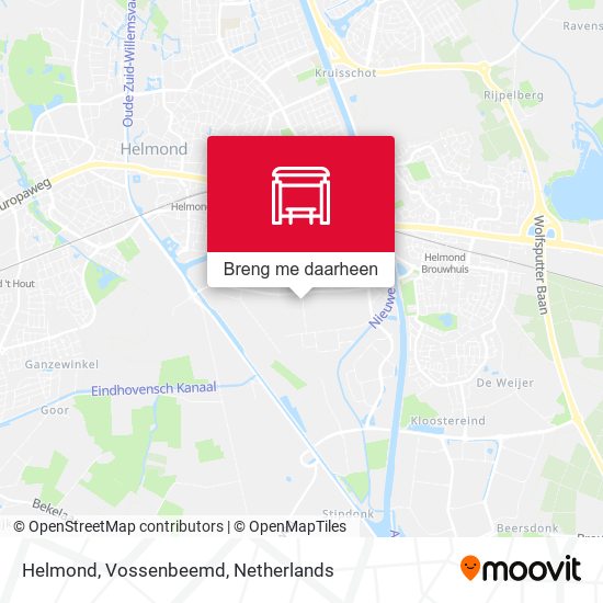 Helmond, Vossenbeemd kaart