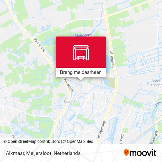 Alkmaar, Meijersloot kaart