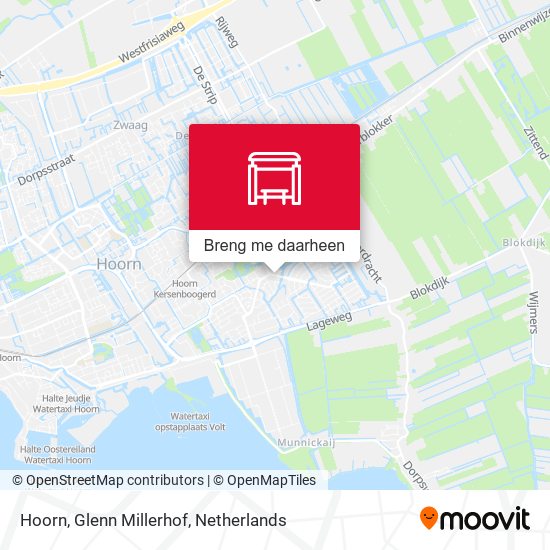 Hoorn, Glenn Millerhof kaart