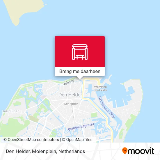 Den Helder, Molenplein kaart