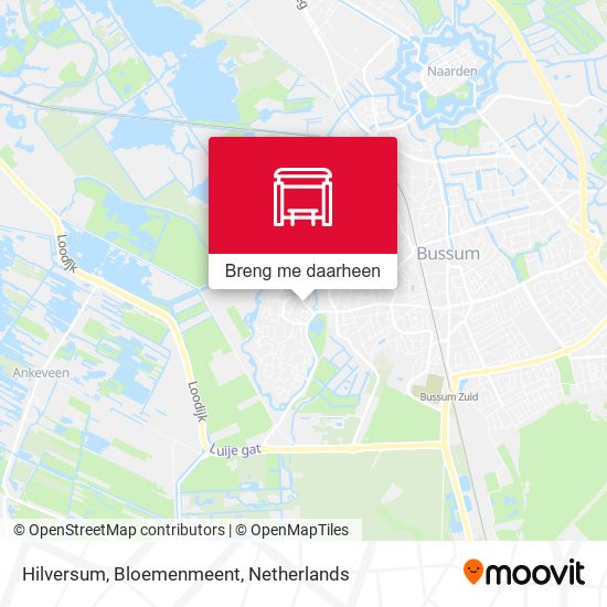 Hilversum, Bloemenmeent kaart