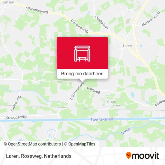 Laren, Rossweg kaart