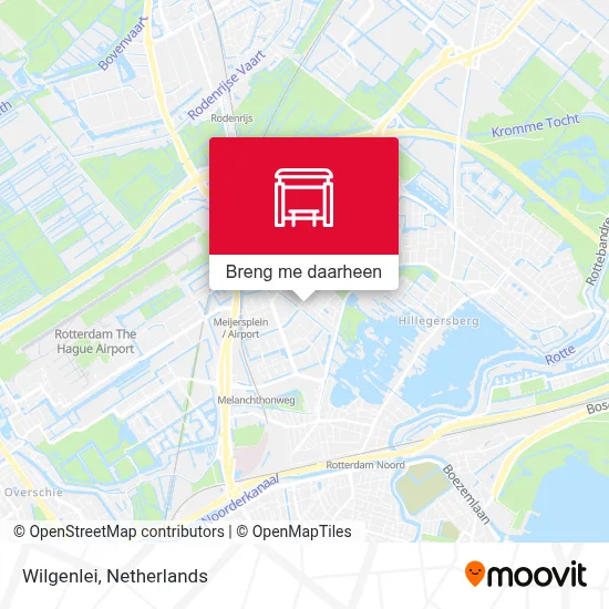 Wilgenlei kaart