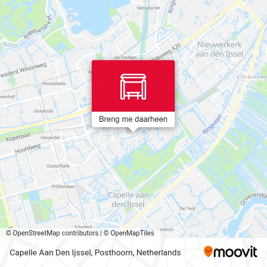 Capelle Aan Den Ijssel, Posthoorn kaart
