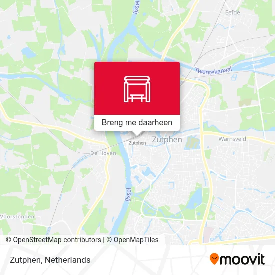 Zutphen kaart
