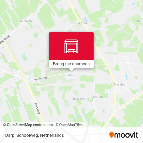 Darp, Schoolweg kaart